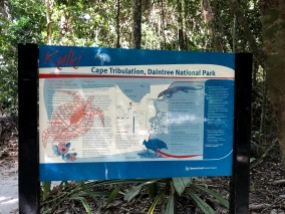 Cape Tribulation Welcome Sign