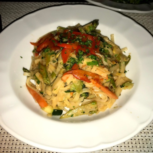 Special vegan meal Independence of the seas pad thai